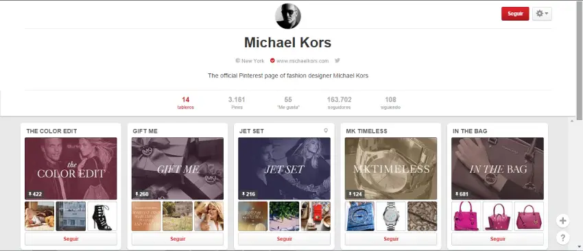 michael catalogo pinterest