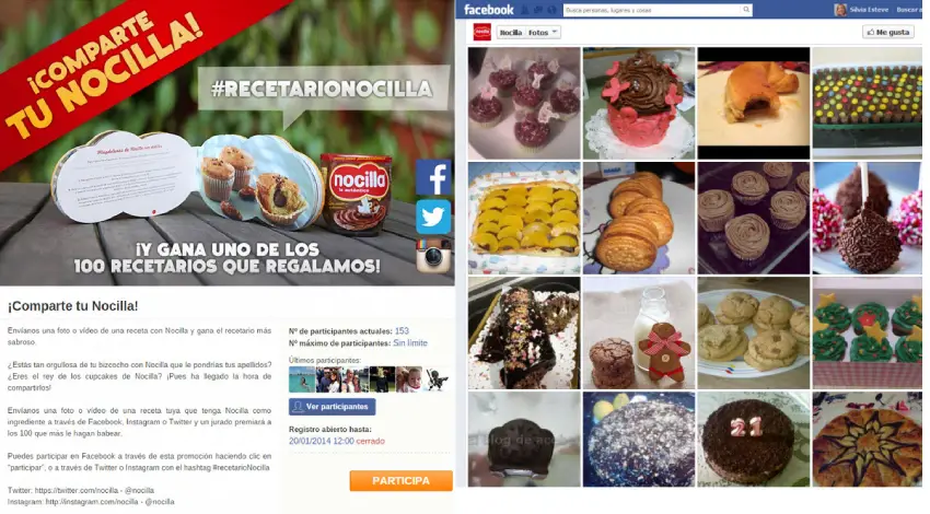 nocilla concurso de recetas