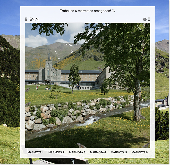 Ejemplo de objetos ocultos de Vall de Núria