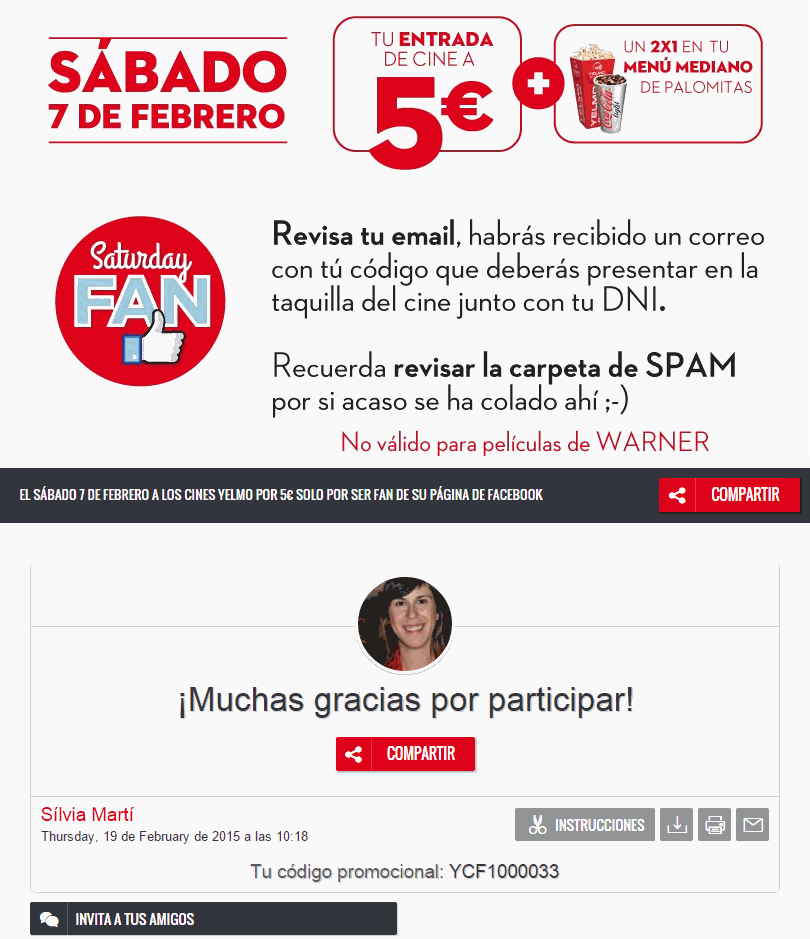 pagina final con código