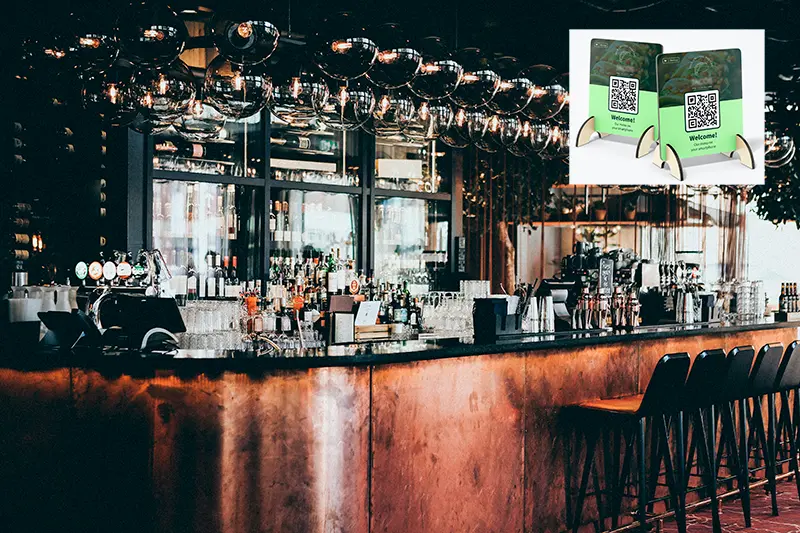 ejemplo de una dinámica con códigos QR en un hotel