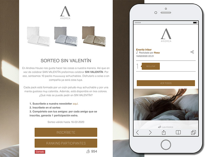 ejemplo de concurso de reclutadores de san valentín