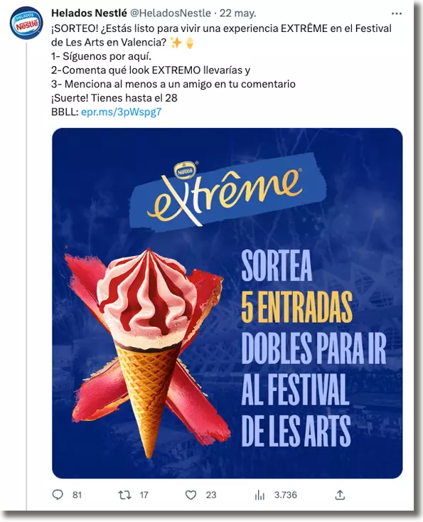 cómo hacer un sorteo en twitter de respuestas