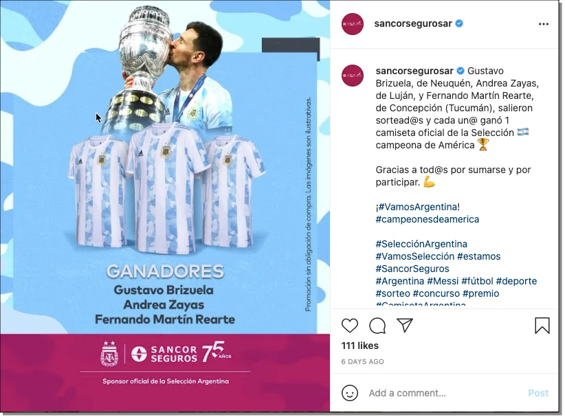 resultado ganadores quiz con tiempo seleccion argentina