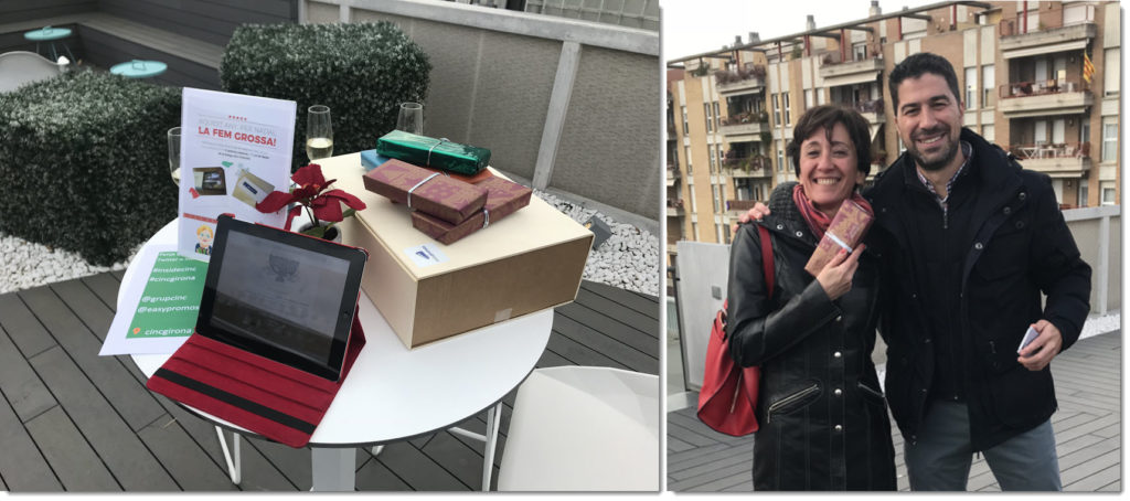 sorteo fiesta Navidad de forma online