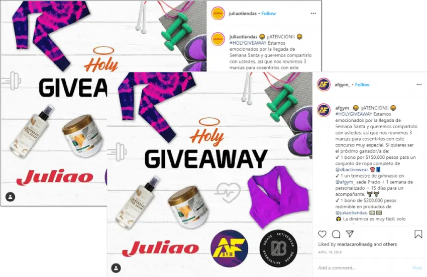 sorteo colaboradores para Pascua