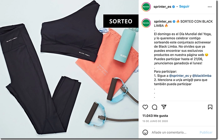 día del yoga Sprinter España