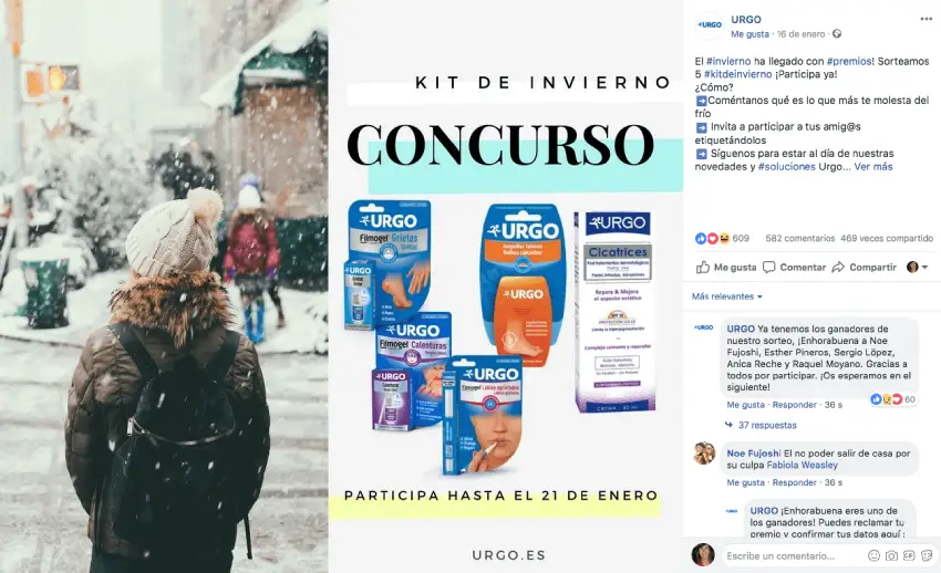 sorteo kit invierno