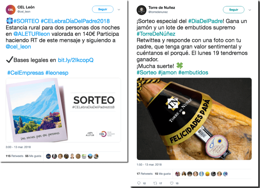 Crea un sorteo para el Día del Padre en redes sociales