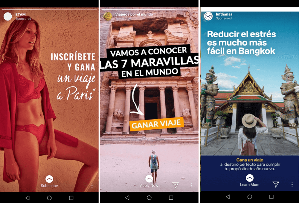 stories concursos instagram