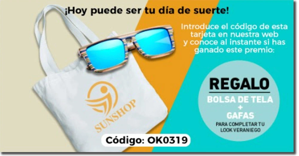 ejemplo de código dentro del packaging del producto