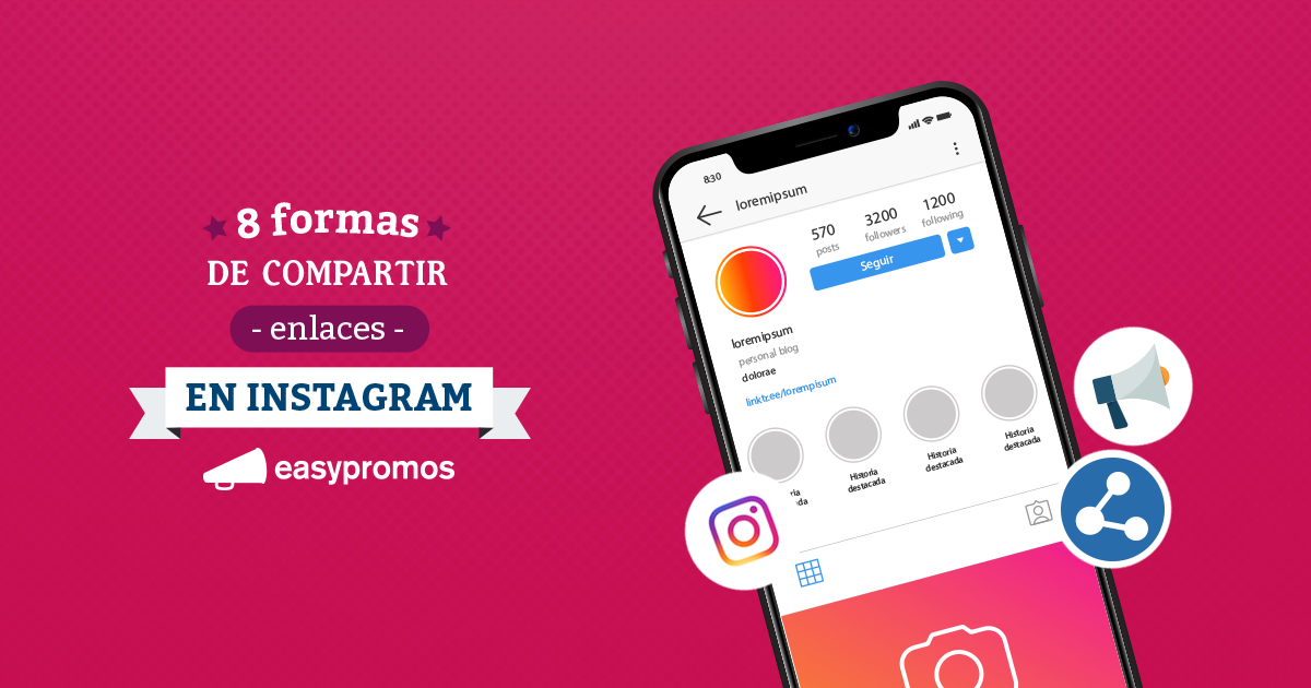 8 formas de compartir enlaces en Instagram que no te puedes perder