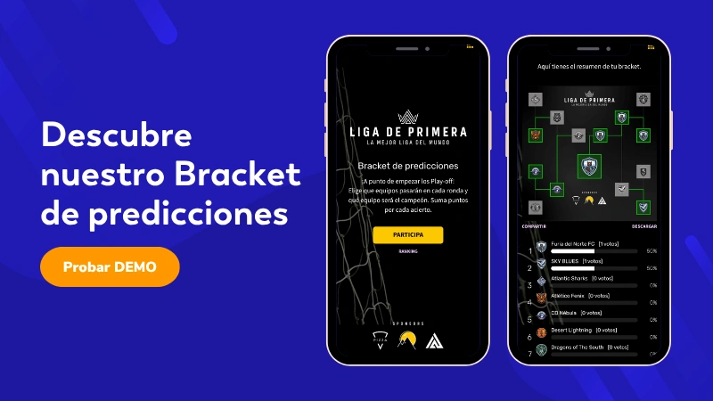 demo bracket de predicciones