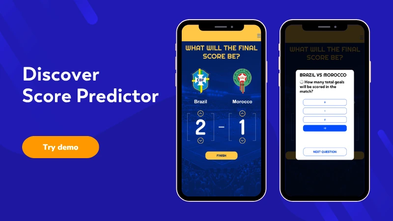 Score Predictor demo with bonus questions Score Predictor demo