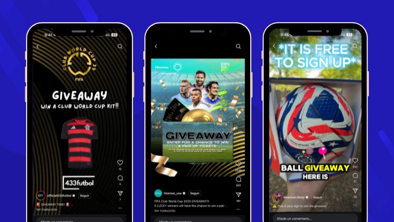 football giveaways examples