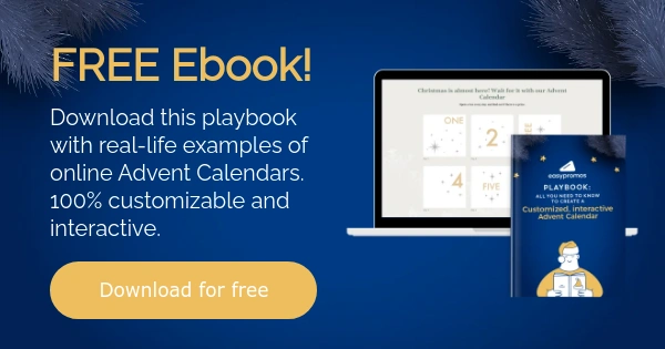 Playbook with real-life examples of online Advent Calendars  