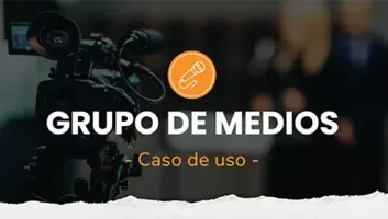 Caso de uso de un Grupo de Medios