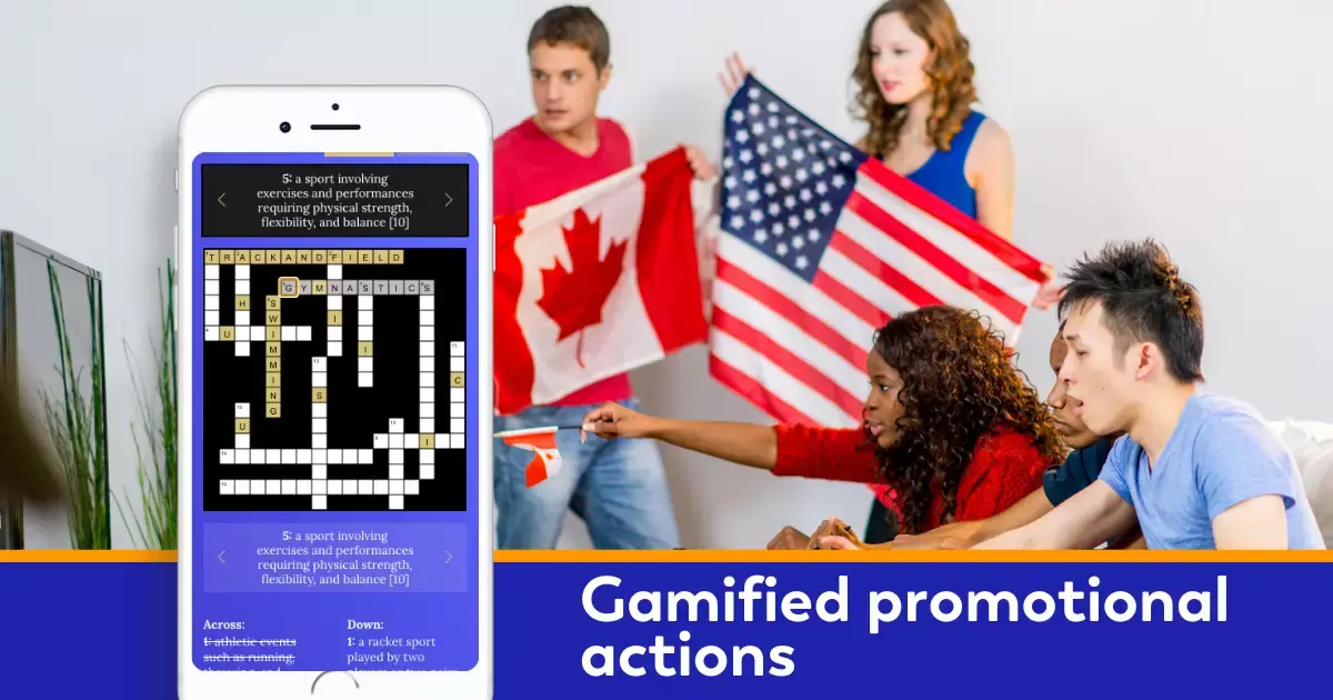 Gamified promotional actions