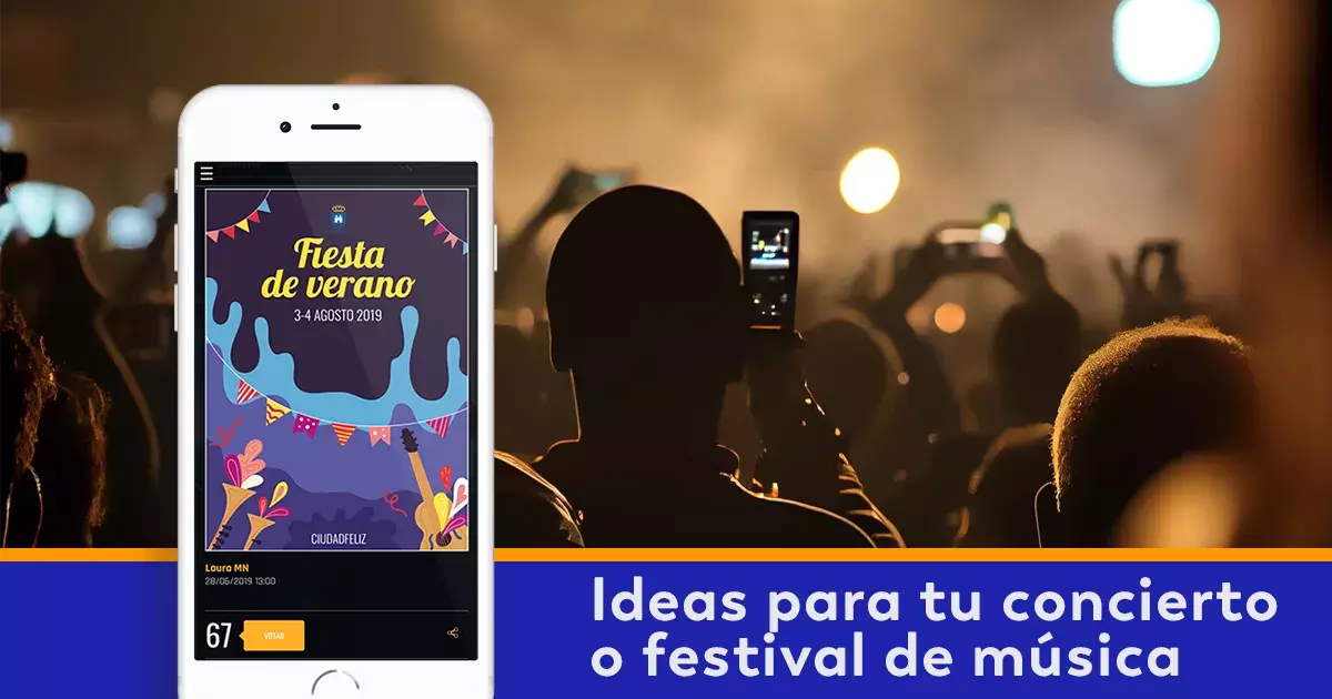 Ideas para festivales y eventos