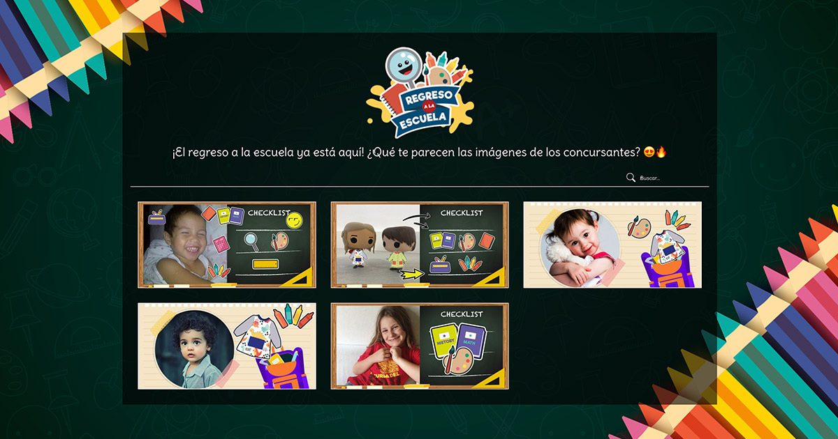 concurso de fotos de la vuelta al cole