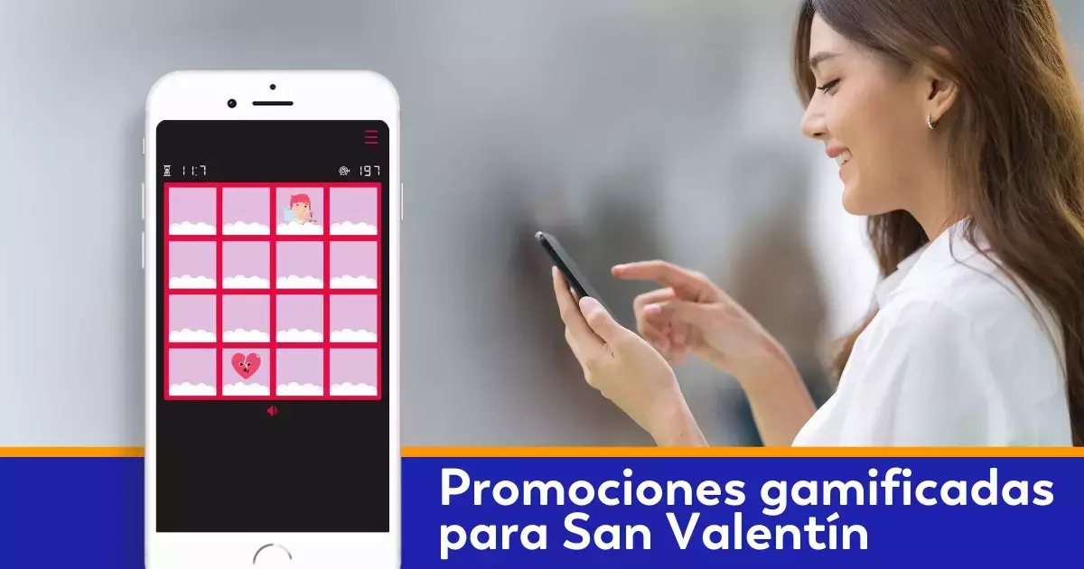 Promociones gamificadas para San Valentín