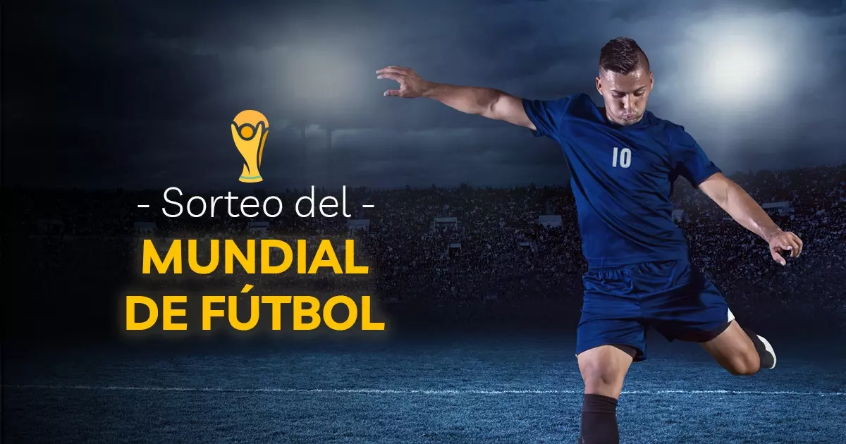 plantilla de sorteo en Instagram del Mundial