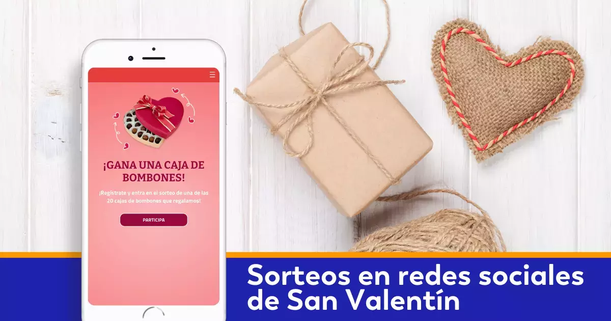 Sorteos para celebrar San Valentín