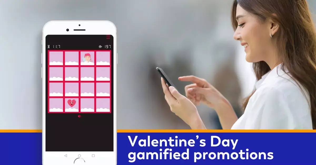 Valentine's Day gamified promotions